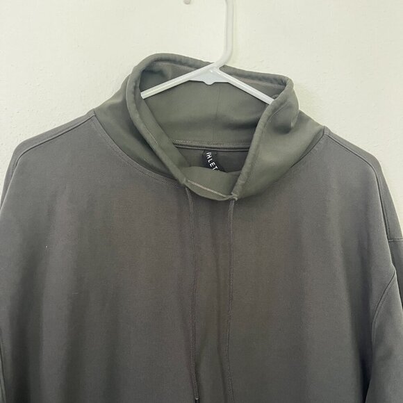 Athleta Sweatshirt Women's Sz XS Mountain Olive  Hermosa Mock Neck - Picture 4 of 7